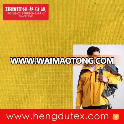 80% Polyamide 20% Elastane Ripstop Taslon 4 Way Stretch Jacket Fabric for Outdoor Pants and Garment