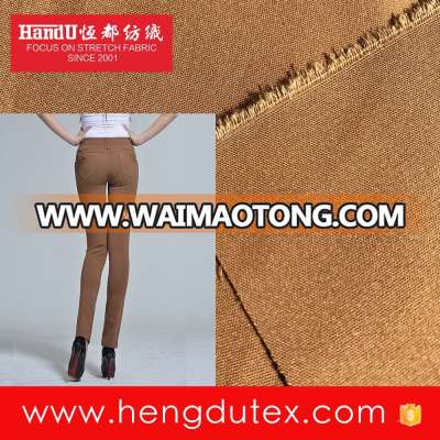 Woven Lam Lam Plain Rayon Nylon Spandex Bengaline Grosgrain Trouser Material Fabric