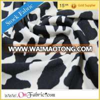 POLY ITY SINGLE SPANDEX PRINT KNIT 60",ity fabric